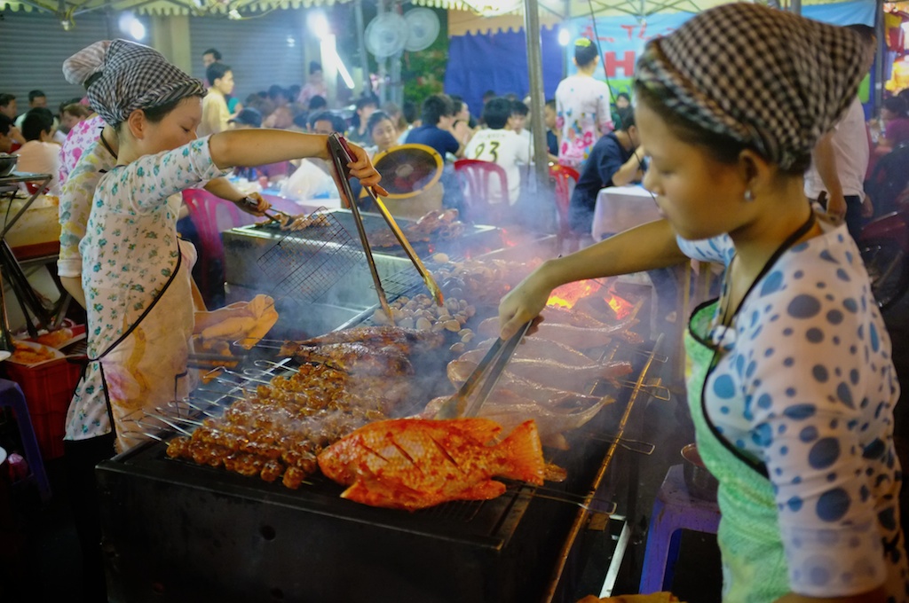 Street BBQ in Ho Chi Minh City