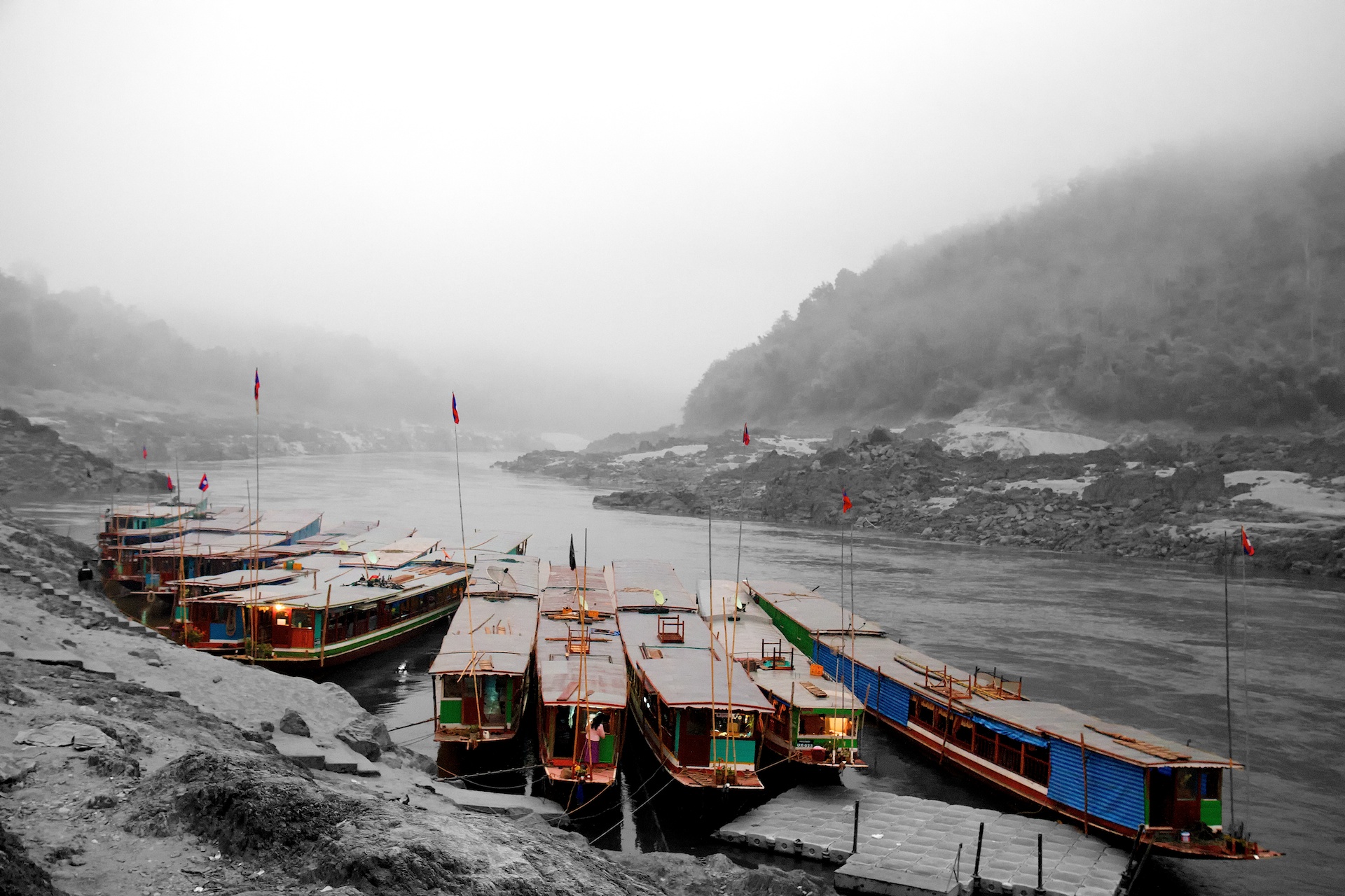 Mekong River Docks