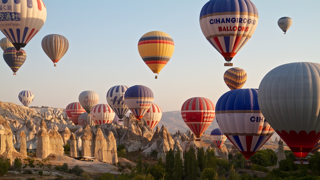 Ballooning in Cappadocia