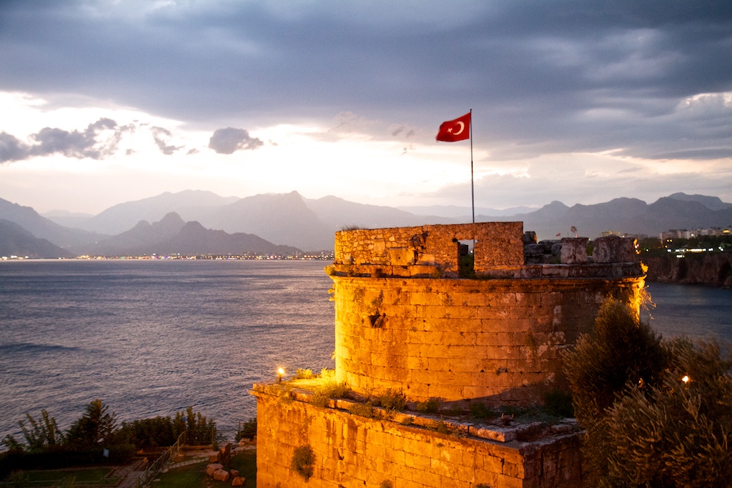 Hıdırlık Tower in Antalya